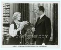 9g251 LAWYER MAN 8x10 still '33 close up of William Powell smiling at secretary Joan Blondell!