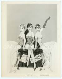9g252 LES GIRLS 8x10 still '57 art of sexy Mitzi Gaynor, Kay Kendall & Taina Elg