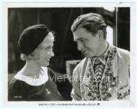 9g280 MAKE ME A STAR 8x10 still '32 c/u of Joan Blondell & Stuart Erwin smiling at each other!