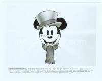9g301 MICKEY'S CHRISTMAS CAROL 8x10 still '83 Disney, classic image Mickey Mouse as Bob Cratchit!