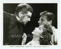 9g310 MOST DANGEROUS GAME 8x10 still '32 incredible c/u of crazy-eyed Banks, McCrea & Wray!