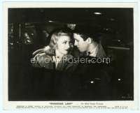 9g461 VIVACIOUS LADY 8x10 still '38 romantic portrait of Ginger Rogers & James Stewart in car!