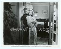 9g477 WONDER MAN 8x10.25 still '45 romantic close up of Danny Kaye holding sexy Virginia Mayo!