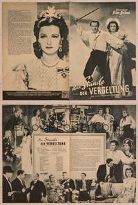 9h174 SON OF MONTE CRISTO German program '50 different images of Louis Hayward & Joan Bennett!