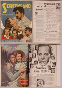 9h064 SCREENLAND magazine May 1948, Judy Garland & Gene Kelly starring in The Pirate!