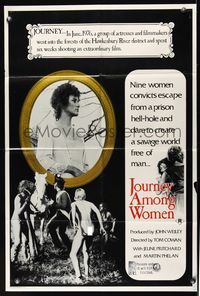 9j538 JOURNEY AMONG WOMEN Aust 1sh '77 female convicts dare to create a world free of man!