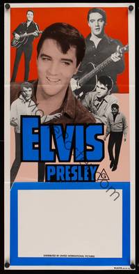 9j703 ELVIS PRESLEY Aust daybill 1980s many cool images of the King!