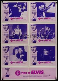 9j494 THIS IS ELVIS Aust LC poster '81 Elvis Presley rock 'n' roll biography, great images!