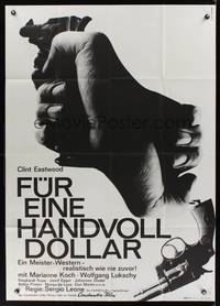 9j061 FISTFUL OF DOLLARS German 33x47 '65 Sergio Leone's Per un Pugno di Dollari!