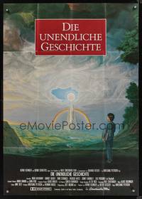 9j083 NEVERENDING STORY German 33x47 '84 Wolfgang Petersen, different fantasy art by Ulde Rico!