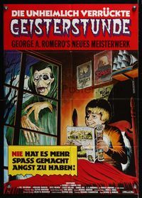 9j197 CREEPSHOW German '82 George Romero & Stephen King's tribute to E.C. Comics, horror art!
