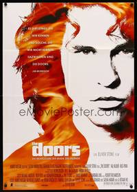 9j227 DOORS German '91 cool image of Val Kilmer as Jim Morrison, directed by Oliver Stone!