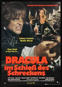 9j231 DRACULA IN THE CASTLE OF BLOOD German '72 sexy Michele Mercier, crazed Klaus Kinski!