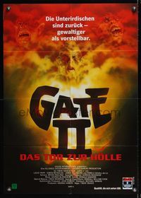9j274 GATE 2 video German '92 Tibor Takacs directed, artwork of ugly ghosts!