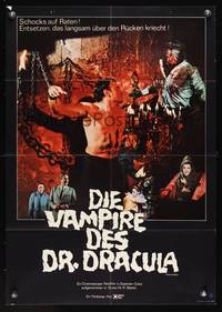 9j298 HELL'S CREATURES German '68 Paul Naschy, Manuel Manzaneque, Frankenstein's Bloody Terror!