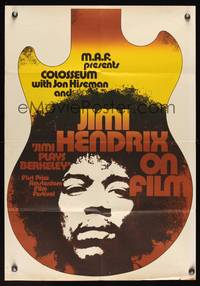 9j318 JIMI PLAYS BERKELEY German/English '73 Jimi Hendrix at Berkeley, California!