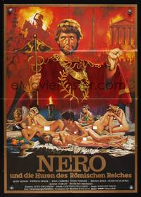 9j364 NERO & POPPEA: AN ORGY OF POWER German '82 Nerone e Poppea, out-of-control sex artwork!