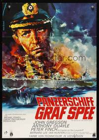 9j388 PURSUIT OF THE GRAF SPEE German R63 Powell & Pressburger's Battle of the River Plate!