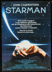 9j425 STARMAN German '84 John Carpenter directed, alien Jeff Bridges & Karen Allen!