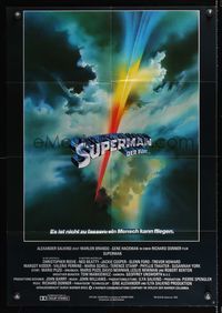 9j427 SUPERMAN German '78 comic book hero Christopher Reeve, Bob Peak art!