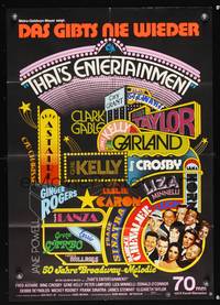 9j435 THAT'S ENTERTAINMENT German '74 classic MGM Hollywood stars, it's a celebration!