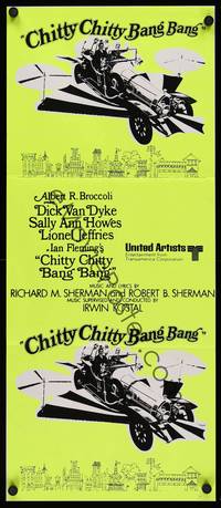 9j662 CHITTY CHITTY BANG BANG New Zealand daybill '69 Dick Van Dyke, Sally Ann Howes, flying car!