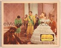 9k160 ANNA & THE KING OF SIAM LC '46 pretty Irene Dunne watches Rex Harrison giving orders!