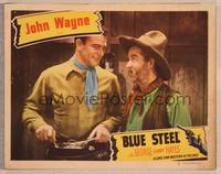 9k179 BLUE STEEL LC #8 R40s young John Wayne wearing bandanna & cooking breakfast in skillet!
