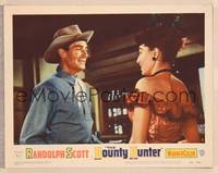 9k183 BOUNTY HUNTER LC #8 '54 Randolph Scott laughs with sexy bar girl Marie Windsor!