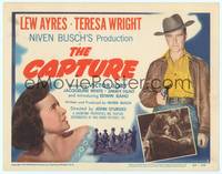 9k020 CAPTURE TC '50 Lew Ayres, Teresa Wright, early John Sturges film noir!