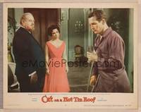 9k191 CAT ON A HOT TIN ROOF LC #4 '58 Elizabeth Taylor as Maggie the Cat, Paul Newman, Burl Ives!