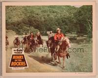 9k271 HEART OF THE ROCKIES LC #3 '51 Roy Rogers riding Trigger leads many men on horseback!