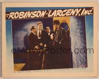 9k314 LARCENY INC. LC '42 Edward G. Robinson, Crawford & Brophy stare down Anthony Quinn!