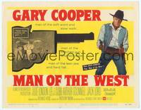 9k076 MAN OF THE WEST TC '58 Gary Cooper is the man of the soft word, notched gun & fast draw!