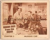 9k389 RADAR MEN FROM THE MOON CH 5 LC '52 wacky Republic sci-fi serial, 2 men w/Aline Towne in lab!