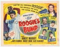 9k103 ROOGIE'S BUMP style A TC '54 starring real life Brooklyn Dodgers baseball players!