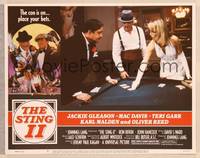 9k439 STING 2 LC #2 '83 Jackie Gleason, Teri Garr & Karl Malden playing Three Card Monte!