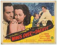 9k144 WINGS OVER THE PACIFIC TC '43 Inez Cooper, Edward Norris, Montagu Love, Robert Armstrong