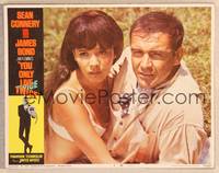 9k521 YOU ONLY LIVE TWICE LC #4 'art of Sean Connery as James Bond with sexy Akiko Wakabayashi!