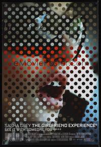 9m237 GIRLFRIEND EXPERIENCE 1sh '09 Steven Soderbergh, cool close-up image of pretty Sasha Grey!