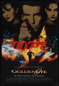 9m247 GOLDENEYE 1sh '95 Pierce Brosnan as secret agent James Bond 007!