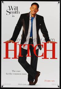 9m275 HITCH teaser DS 1sh '05 full length Will Smith image, the cure for the common man!