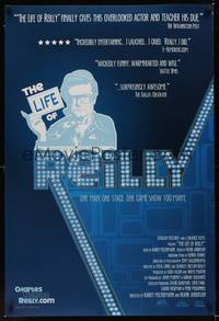 9m364 LIFE OF REILLY int'l DS 1sh '06 Charles Nelson Reilly biography, cool design by Frost!
