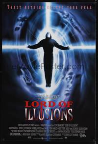 9m370 LORD OF ILLUSIONS 1sh '95 Clive Barker, Scott Bakula, trust nothing except your fear!