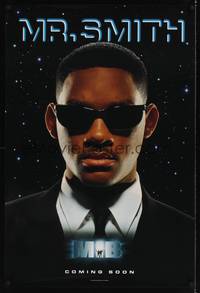9m400 MEN IN BLACK teaser DS 1sh '97 close-up of Will Smith in shades!