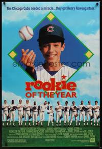 9m475 ROOKIE OF THE YEAR DS 1sh '93 the Chicago Cubs needed a miracle, they got Thomas Ian Nicholas