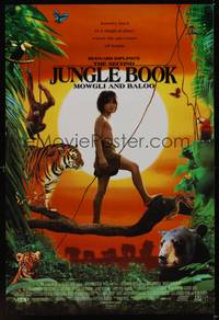 9m483 SECOND JUNGLE BOOK 1sh '97 Bill Campbell, Roddy McDowall, Mowgli & Baloo!