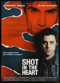 9m491 SHOT IN THE HEART 1sh '01 Giovanni Ribisi & Elias Koteas!