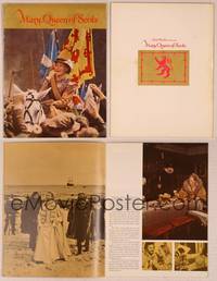 9r356 MARY QUEEN OF SCOTS English program '72 Vanessa Redgrave, Glenda Jackson