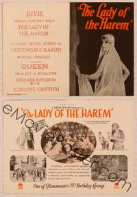 9r107 LADY OF THE HAREM herald '26 close image of harem girl Greta Nissen!